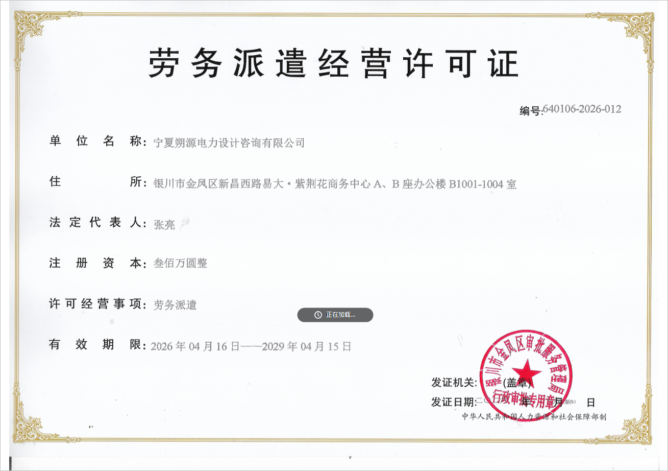 劳务派遣经营许可证